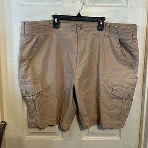Classic Tan Cargo Shorts for Men
